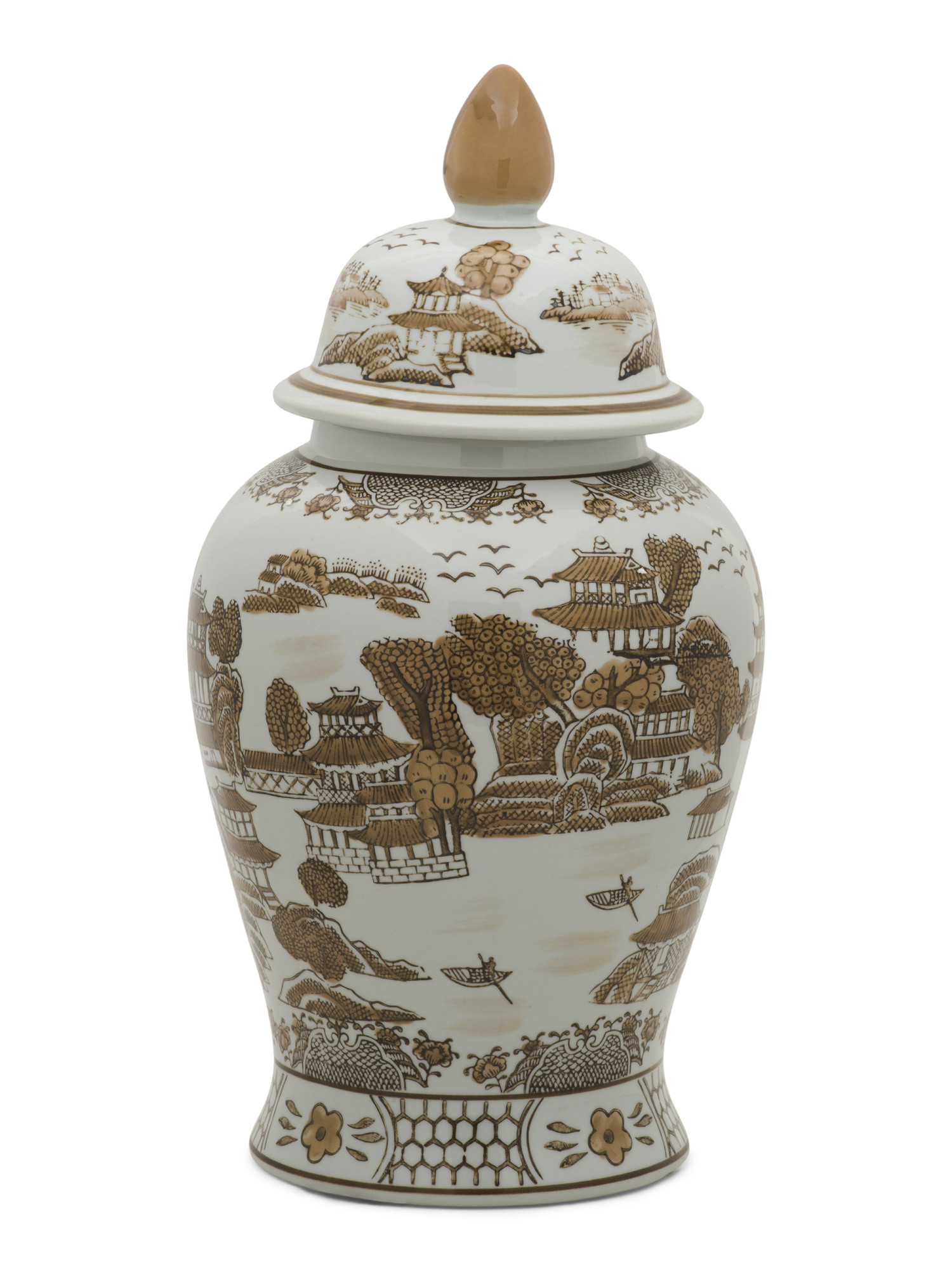 9.5x18 Chinoiserie Ginger Jar With Lid | Home | Marshalls | Marshalls