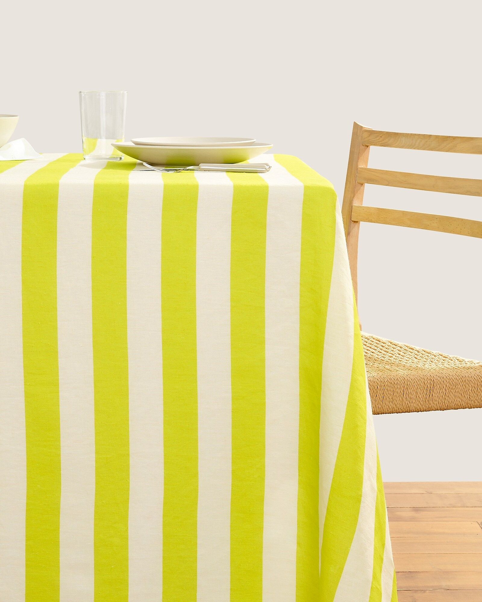 Tablecloth in cabana stripe | J.Crew US