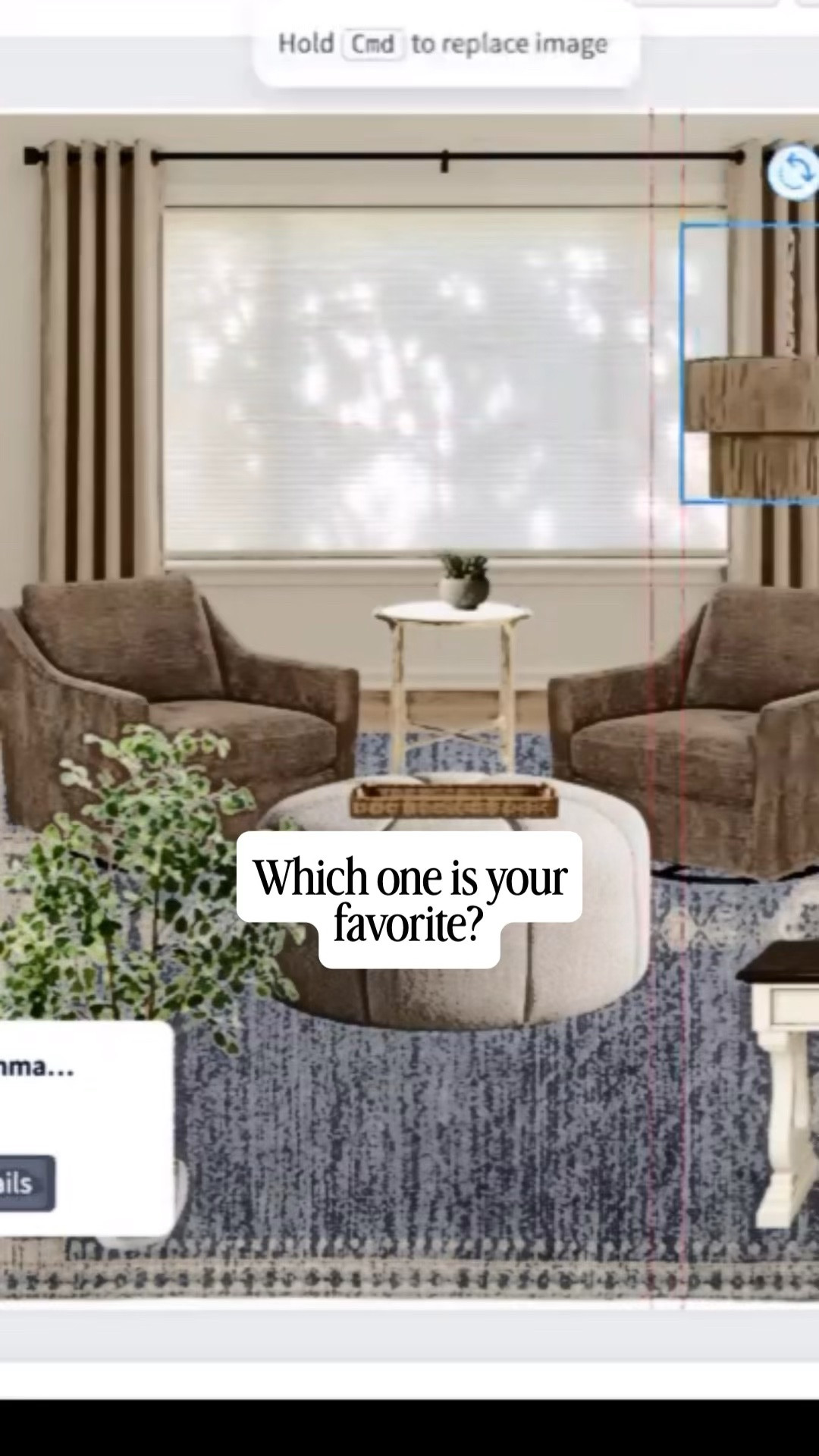 Which pendant light do you like best in this home office design? 

They all worked on a sloped ceiling in case you need one for that type of installation. 👍🏻

#swivelchairs #lighting #ottoman #flowerottoman #arearug #curtains #shades

#LTKHome #LTKSaleAlert #LTKvlog