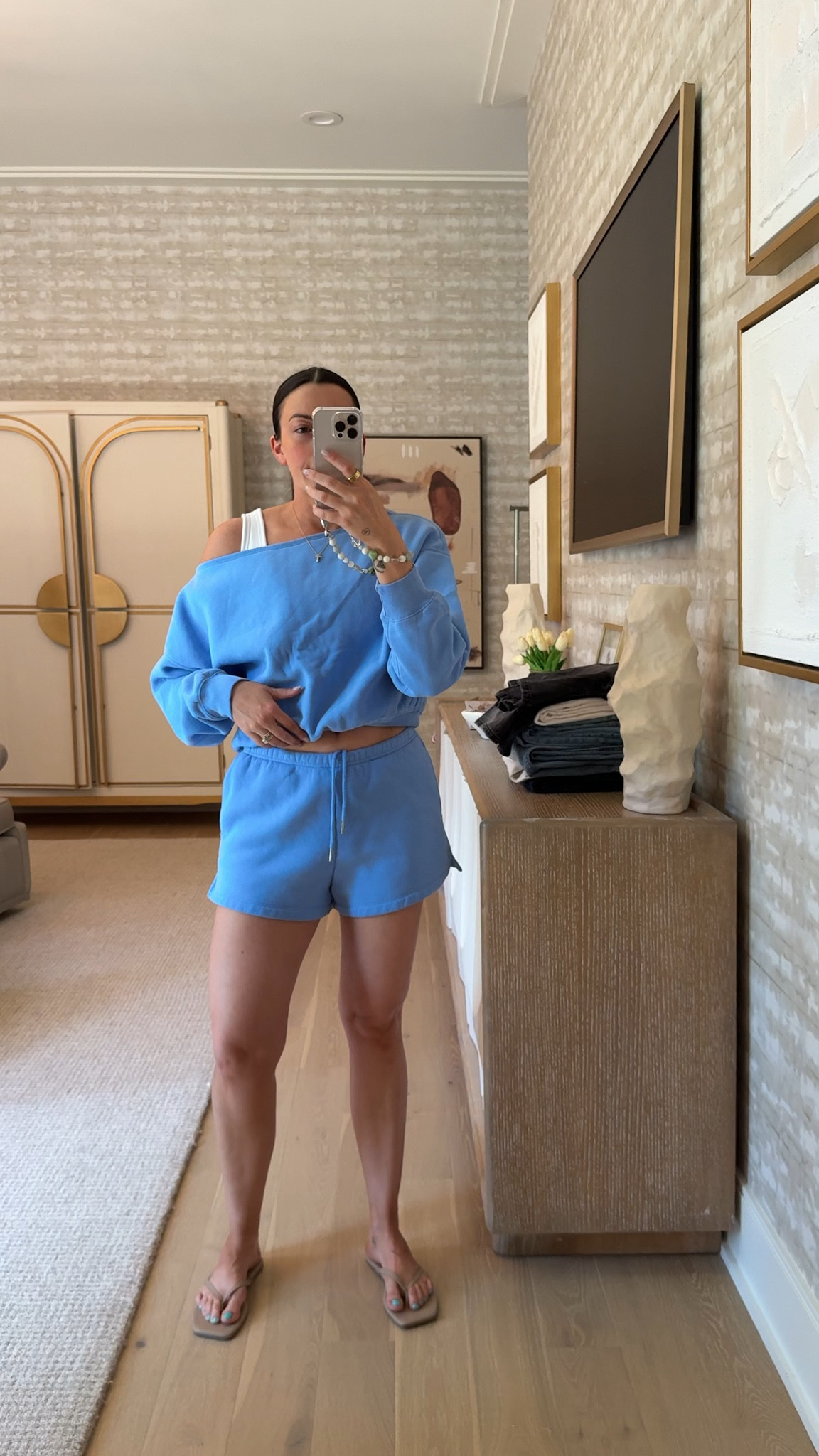 Last few hours to shop the @abercrombie sale!! Just got this new version of the Sunday Sweat set and I’m obsessed 🤍 So comfy, loveeee this color and code SHORTSAF gets you an extra 15% off at checkout!

#LTKMothersDay #LTKootd #LTKSaleAlert