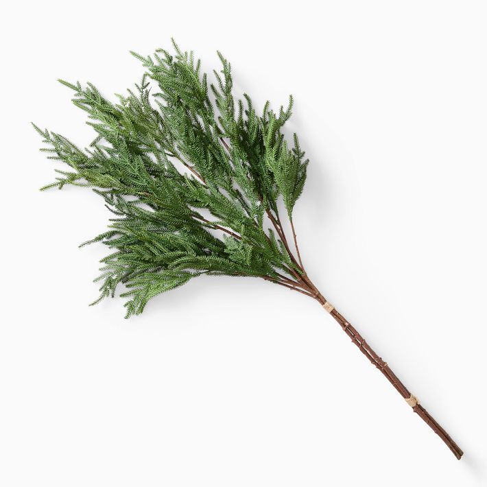 Faux Pine Branch - Set of 3 | West Elm (US)
