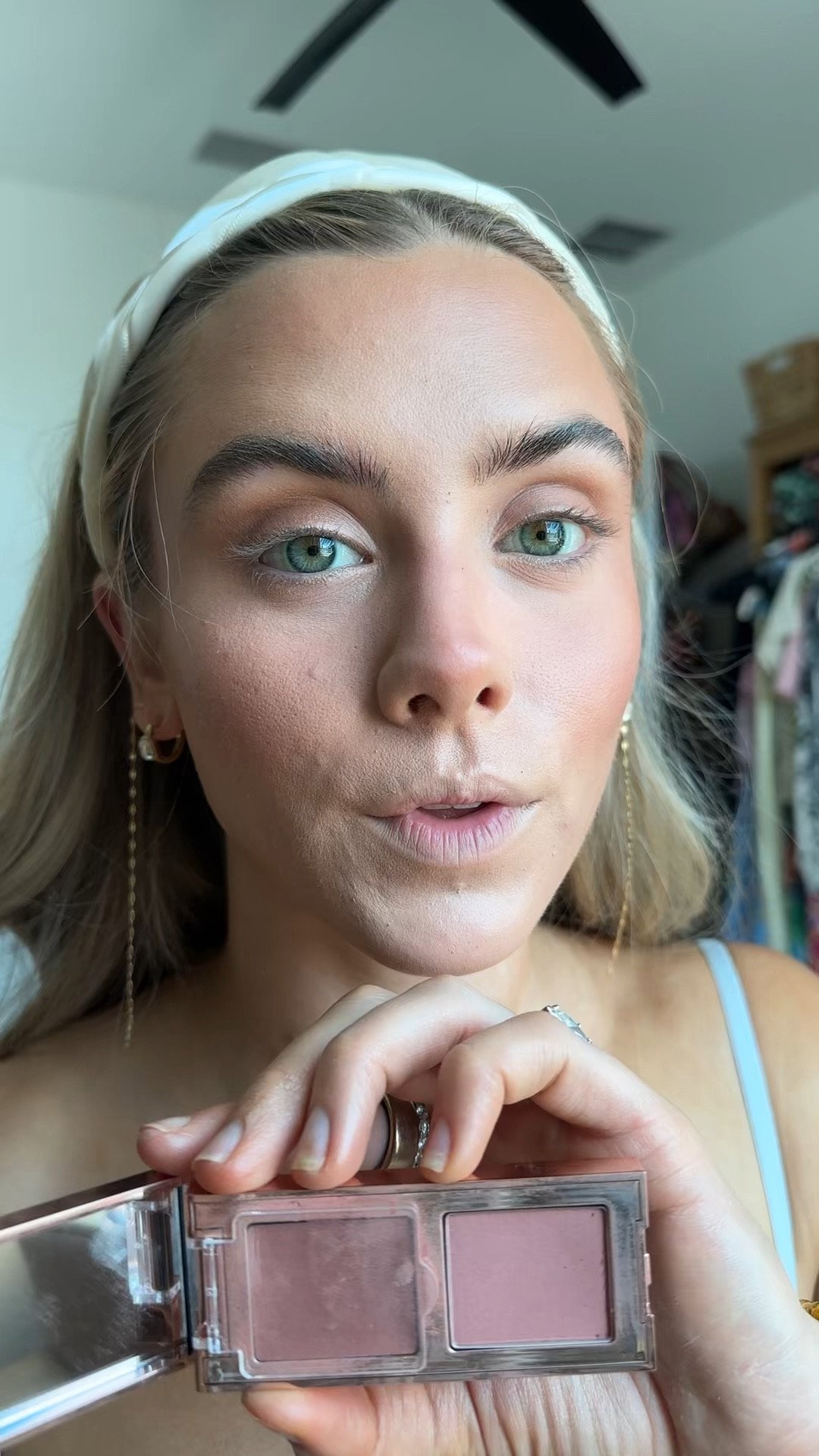 This bestselling blush duo is inspired by Patrick’s viral cream-over-powder blush technique. The rich pigments blend together for a long-wearing skin-like finish to create a lit-from-within glow. @Sephora  @kohls  @patrickta 

#LTKBeauty #LTKselfcare #LTKgrwm