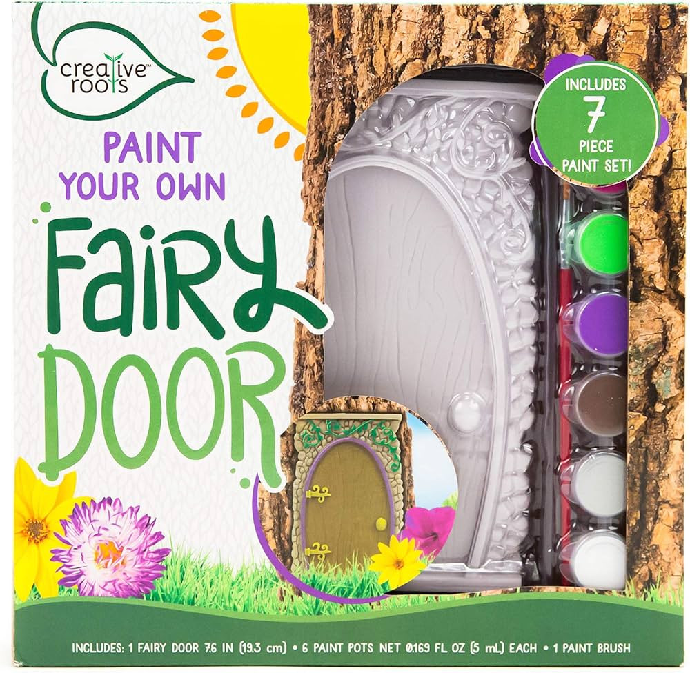 Creative Roots Paint Your Own Fairy Door by Horizon Group USA for Birthday | Amazon (US)