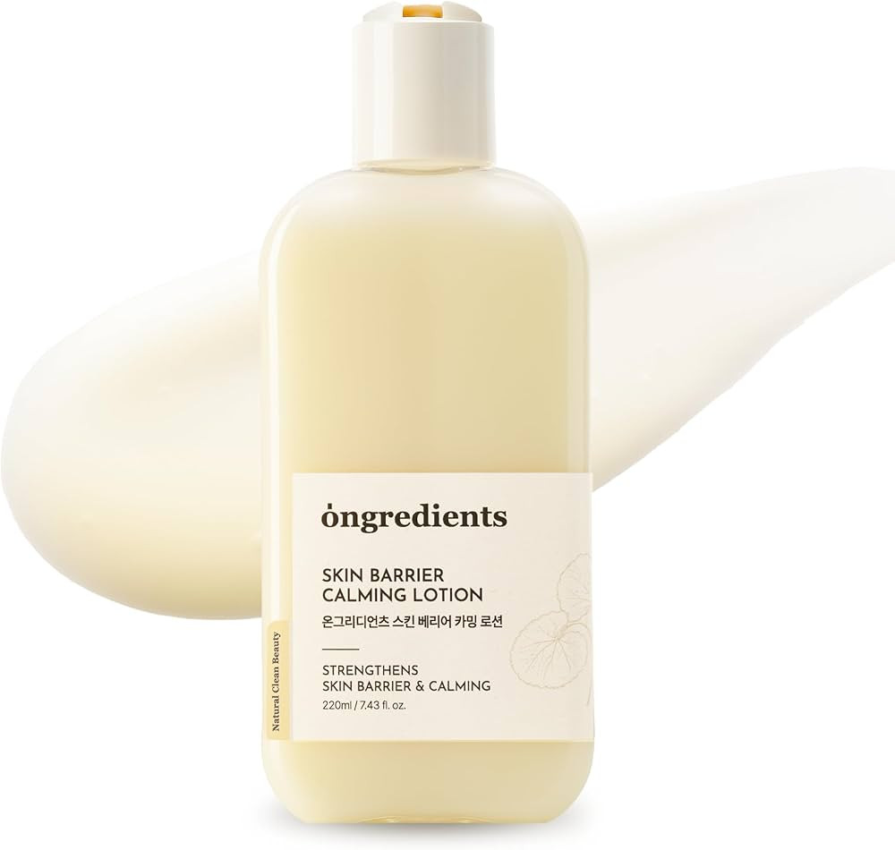 ONGREDIENTS Skin Barrier Calming Lotion | Lightweight Moisturizer for Dry, Sensitive Skin | Cente... | Amazon (US)
