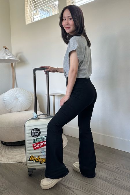 Get ready with me for my international trip with @frame #1 best-selling Jetset Jeans. 

Designed with stretchy materials, without any hardware, super comfort to travel with. Just tested on my 15+5 hours from SFO to HK to Japan flight 

Wearing size 0



#LTKtravel #LTKCyberWeek #LTKstyletip