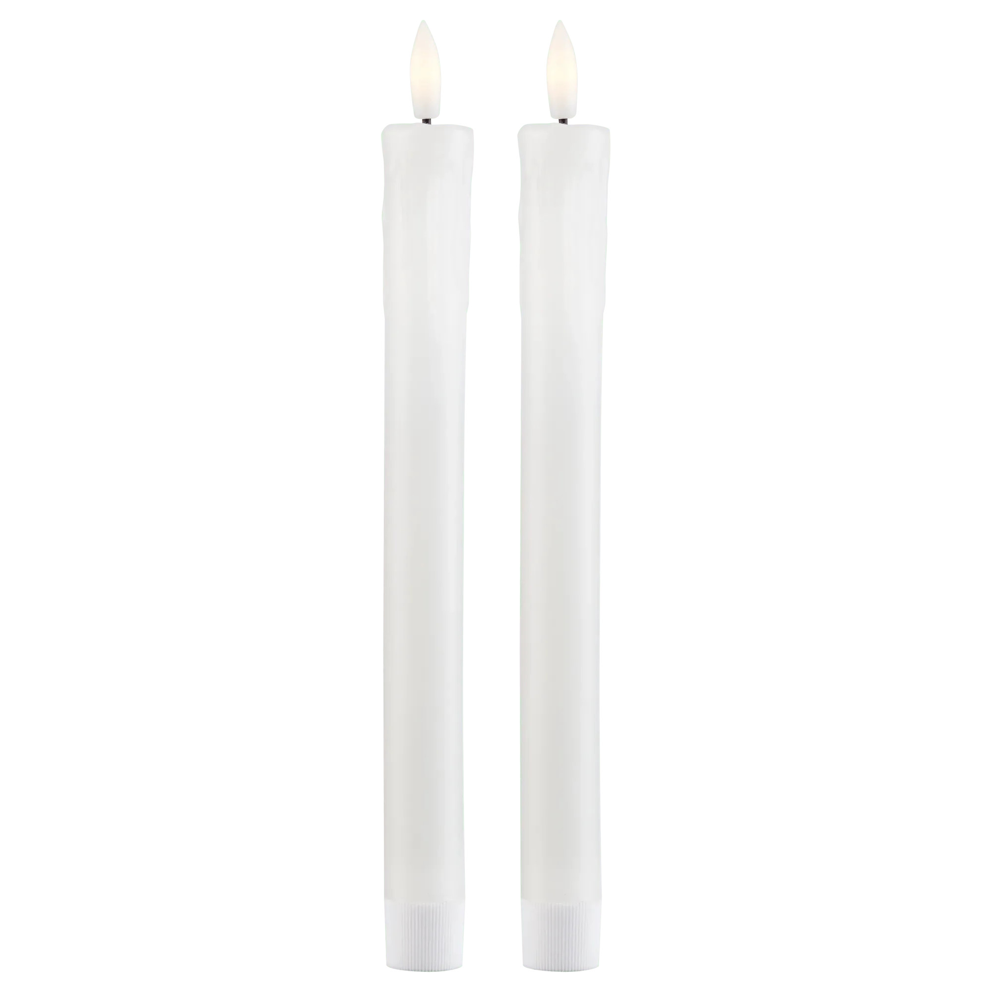 Set of 2 Flameless Taper Candles | Bouclair