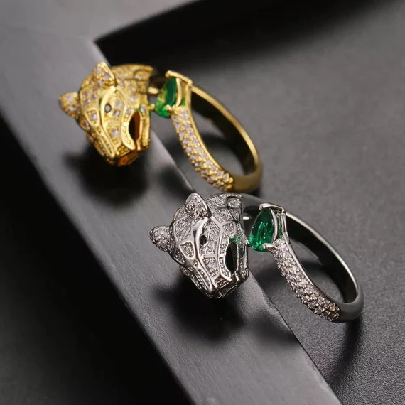 Leopard Design Ring | Etsy (US)