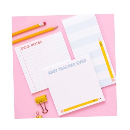 Teacher Gifting, Pencil It In! 🍎 ✏️ 
… my fave paper goods friends Joy Creative Shop have great options for teacher gifting for any celebration , including year-end! Linking my faves, use code NICOLE10 to enjoy 10% off!✨

Alternative option: order a custom notepad (linked one of my faves) and have the customization include a brief phrase, motto or value the teacher regularly enforces instead of name!

#LTKFamily #LTKKids #LTKGiftGuide