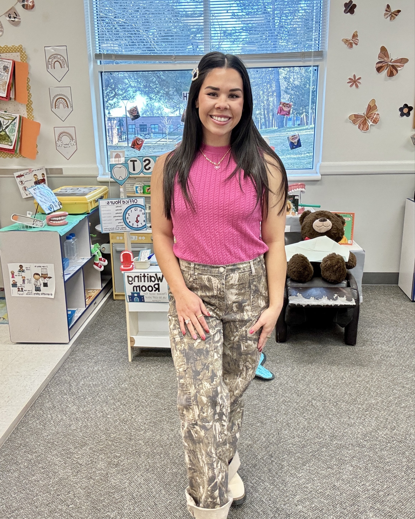 Pink & Camo make a good style combo 💗🪾

#LTKValentine #LTKPetite #LTKootd