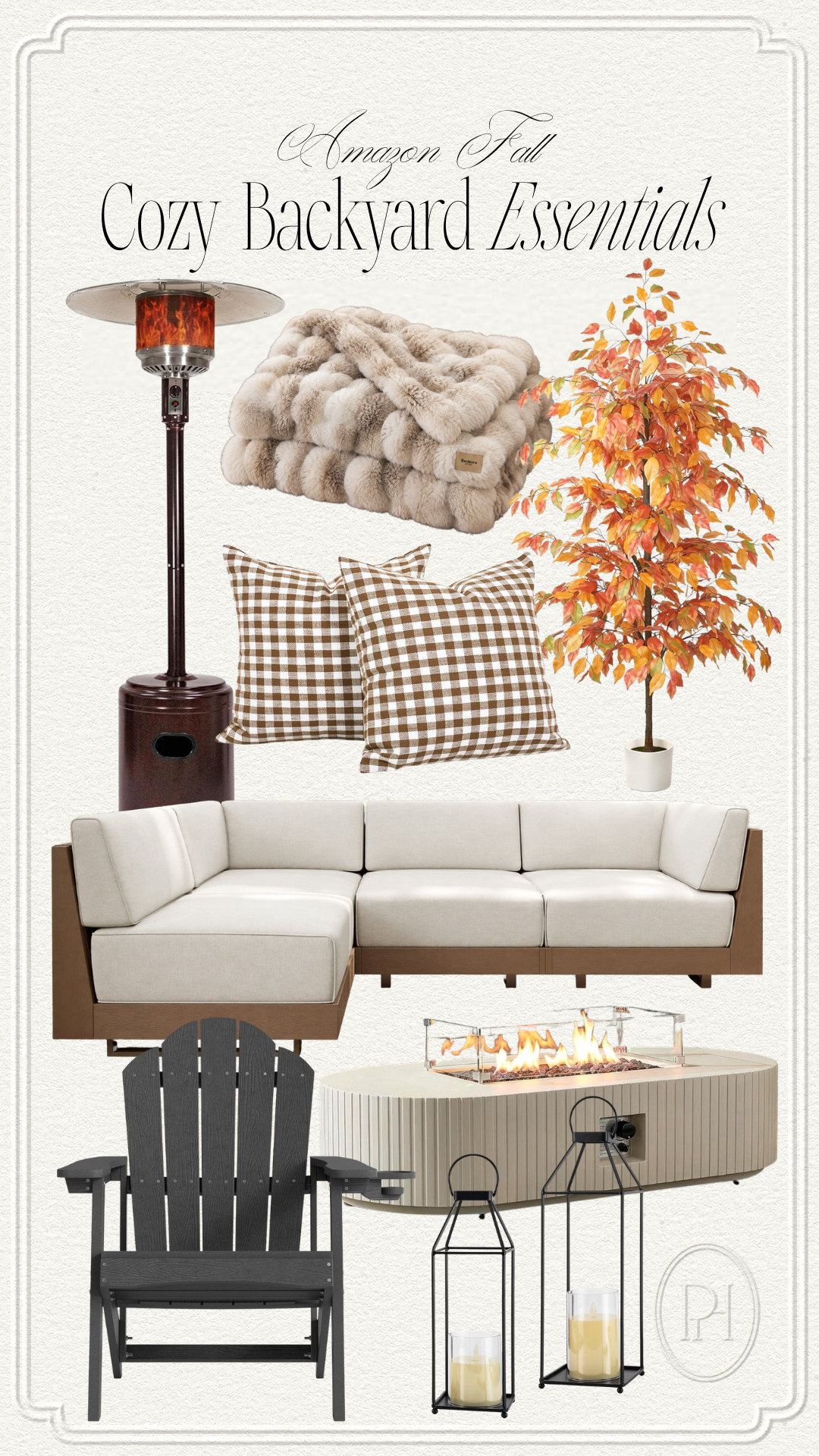 Amazon finds that make for the coziest backyard patio this fall!

fall outdoor decor, autumn decor, fall decor, outdoor decor, outdoor furniture, fall patio, outdoor sectional, outdoor couch, patio furniture, fluted fire pit, outdoor fire pit, black Adirondack chair,  outdoor lanterns, faux tree, faux fall tree, gingham pillows, outdoor pillows, faux fur blanket 

 #LTKSeasonal #LTKHome