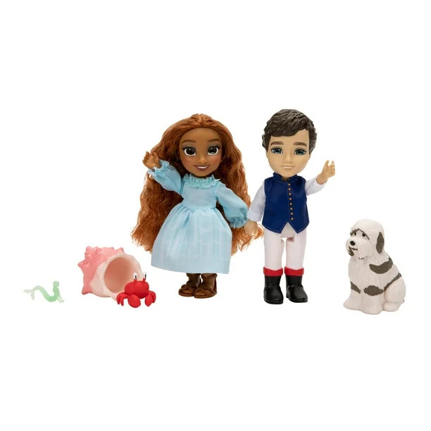 Disney Little Mermaid Ariel & Eric Petite Gift Set Inspired by the Movie | Walmart (US)