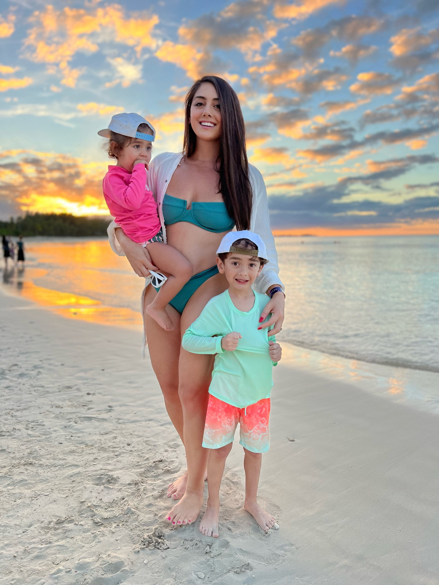Beach and pool outfit of the day for our Bahamas trip! #bikini #coverup #toryburchsandals #beachtote #kidstravel #kidsswim

#LTKfamily #LTKtravel #LTKswim