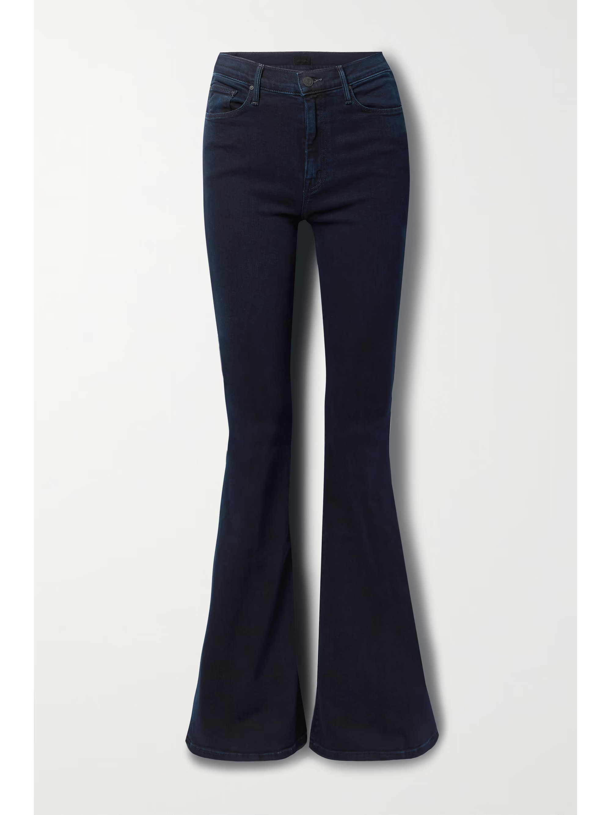 MOTHERThe Super Cruiser high-rise flared jeans | NET-A-PORTER (UK & EU)