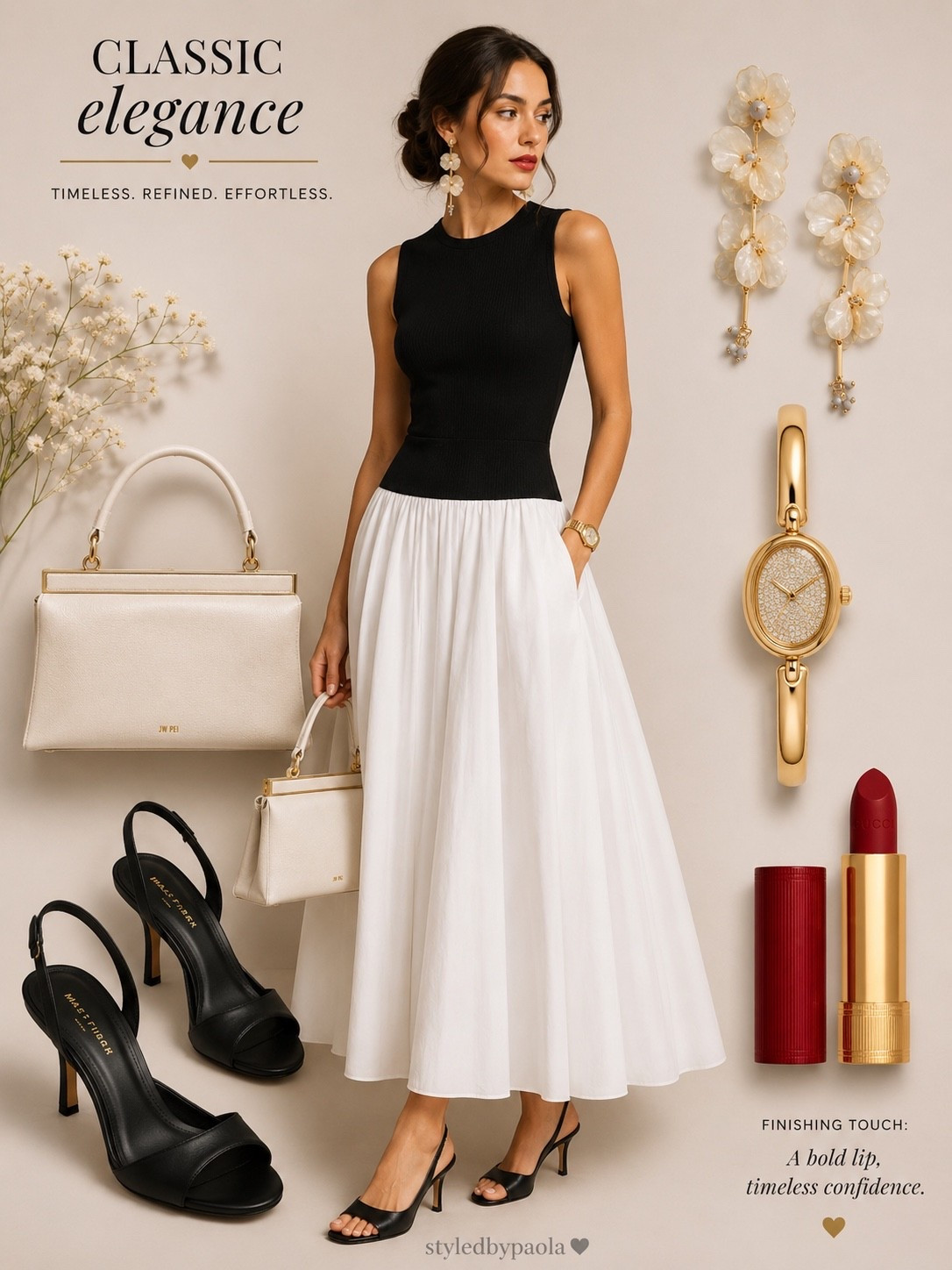 The floral earrings completely transformed this look ✨🤍
Timeless black & white elegance with the prettiest feminine details — everything linked

#LTKU #LTKSeasonal #LTKWedding