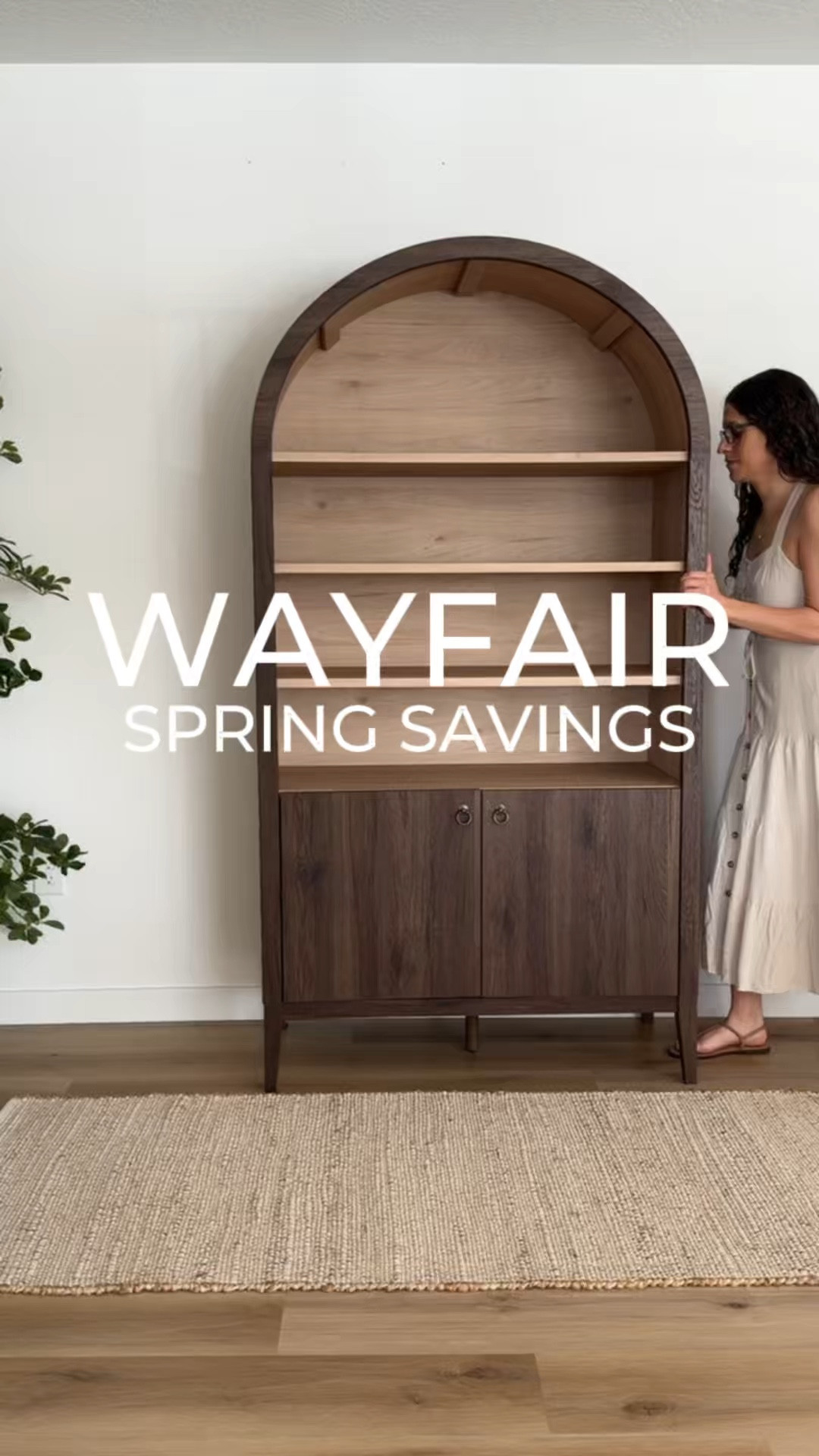 If you’ve been thinking about refreshing your home for spring, now is the perfect time ✨ 
I’ve found so many good pieces from Wayfair—my arched cabinet, area rug, upholstered bed, and even my living room wall art. They make such a difference in creating a warm, inviting space. And the best part? Wayfair’s Spring Savings event is happening now, with up to 70% off plus fast shipping. Such a good time to find pieces you love!

@Shop.LTK #liketkit
@Wayfair #wayfair #wayfairpartner

#LTKHome