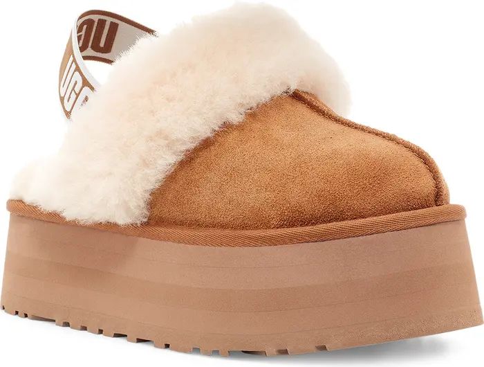 Funkette Genuine Shearling Slipper | Nordstrom