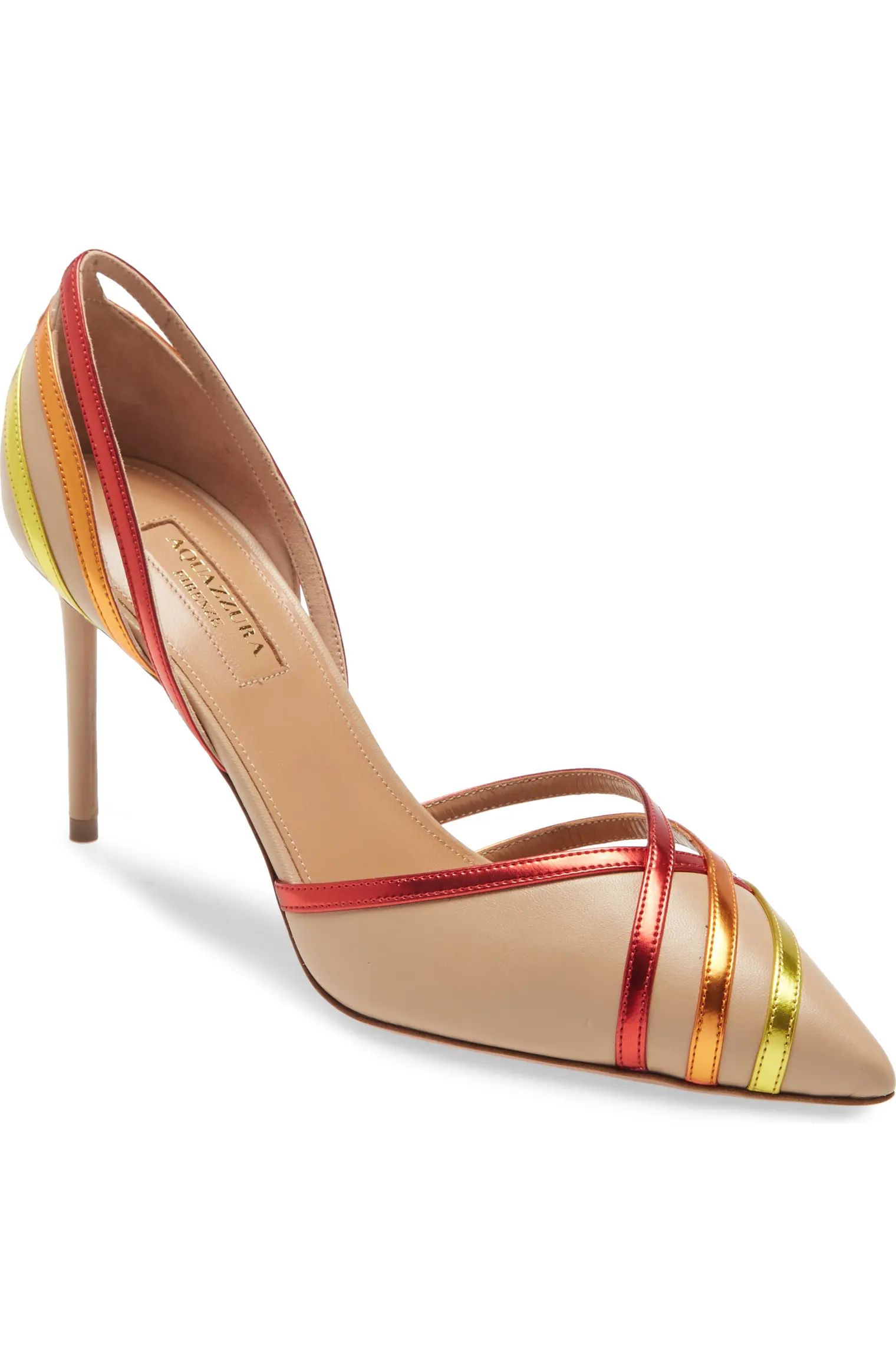 Cosmo Rainbow d'Orsay Pointed Toe Pump | Nordstrom
