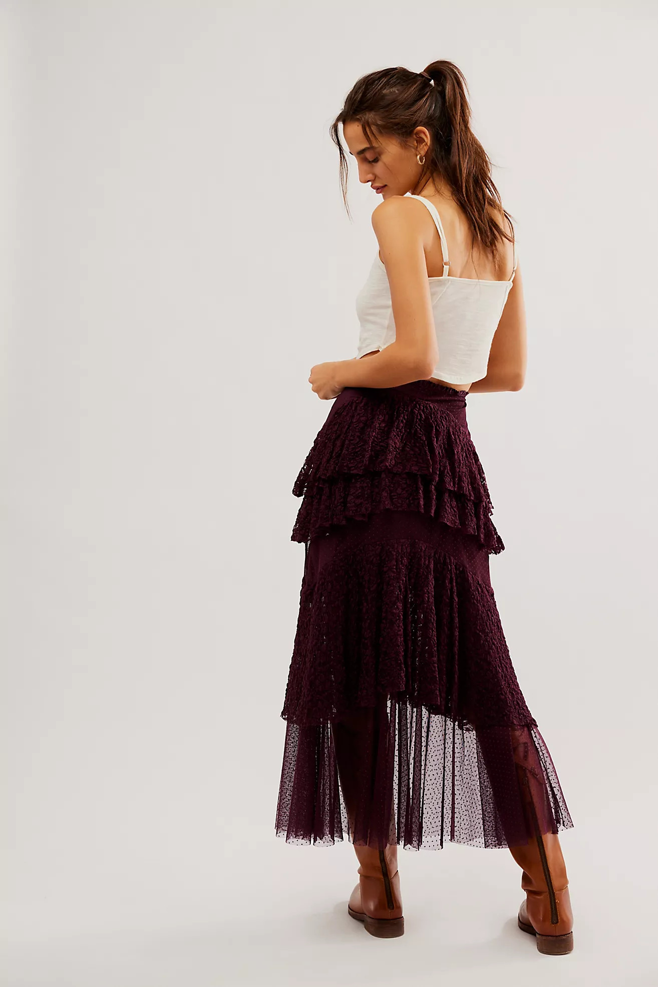 Lace In Love Maxi Skirt | Free People (Global - UK&FR Excluded)