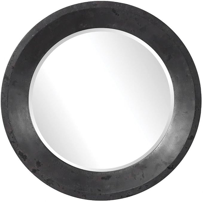 Frazier - 40 inch Round Industrial Mirror | Amazon (US)