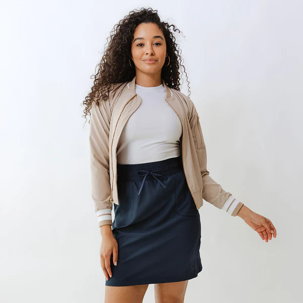 The Away Skirt, True Blue | Albion Fit