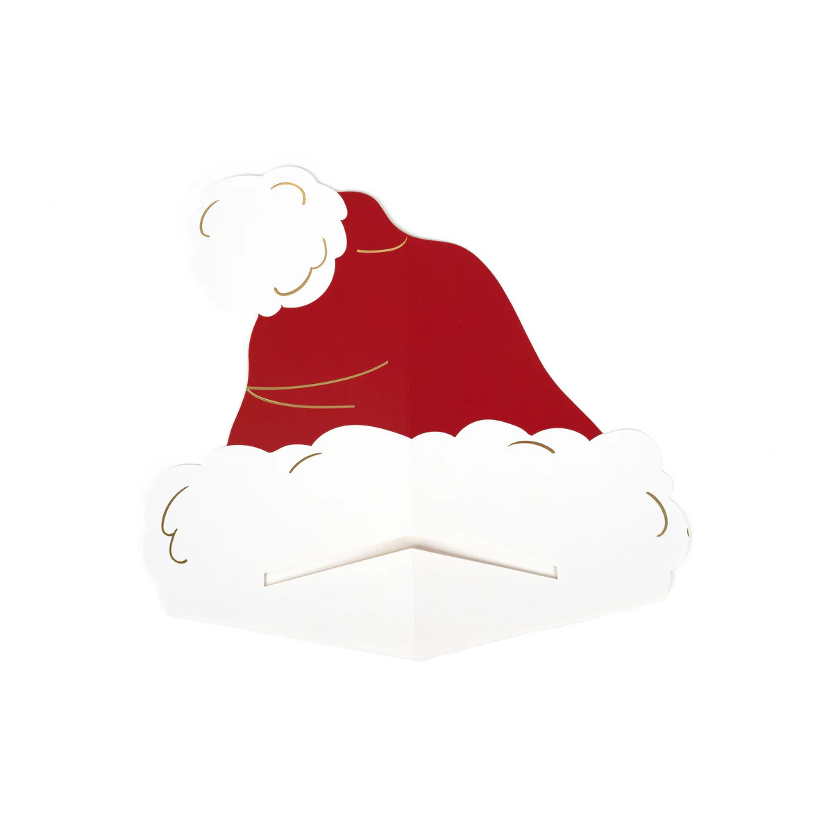 Paper Santa Elf Hat Napkin Holders | Get Gatherings