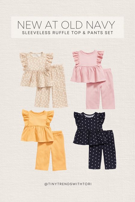 Sleeveless Ruffle & Eyelet-Trim Top & Wide-Leg Pants Set for baby girl! 30% off right now!

#LTKsalealert #LTKunder50 #LTKbaby