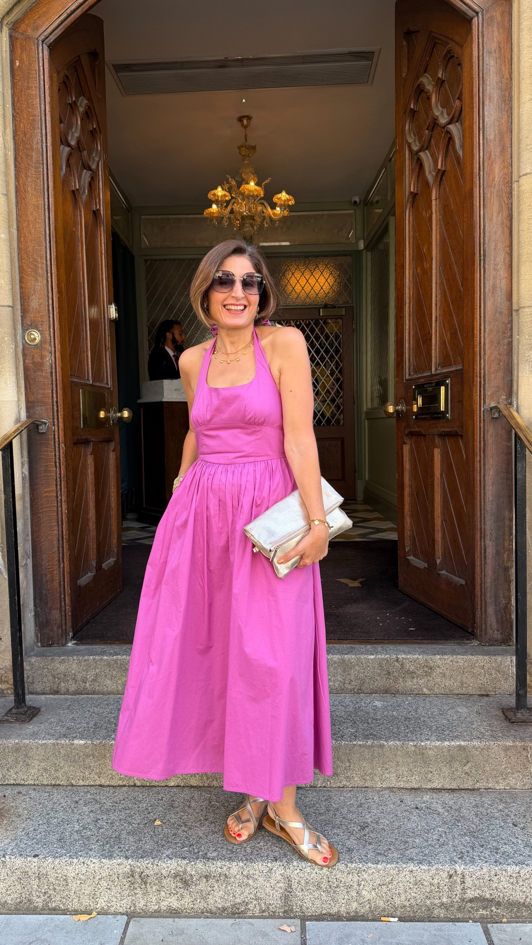 Such a beautiful dress & now 30% off in the sale! True to size, I’m wearing the 8.

#LTKuk #LTKsummer #LTKdresses