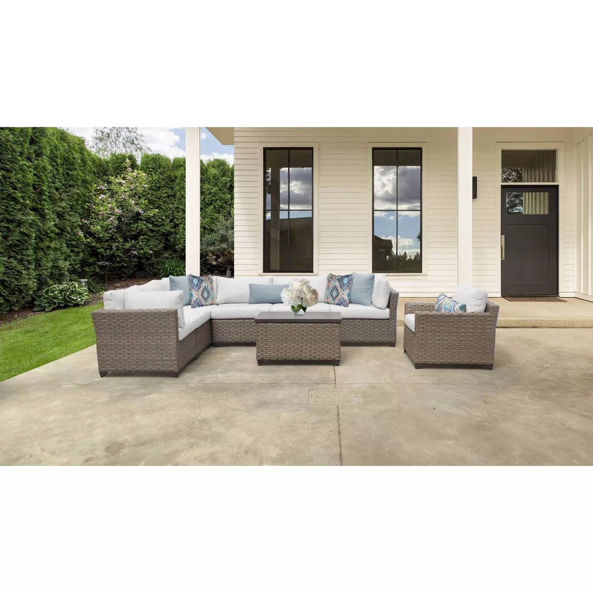 Monterey 8 Piece Sectional Seating - TK Classics | Target