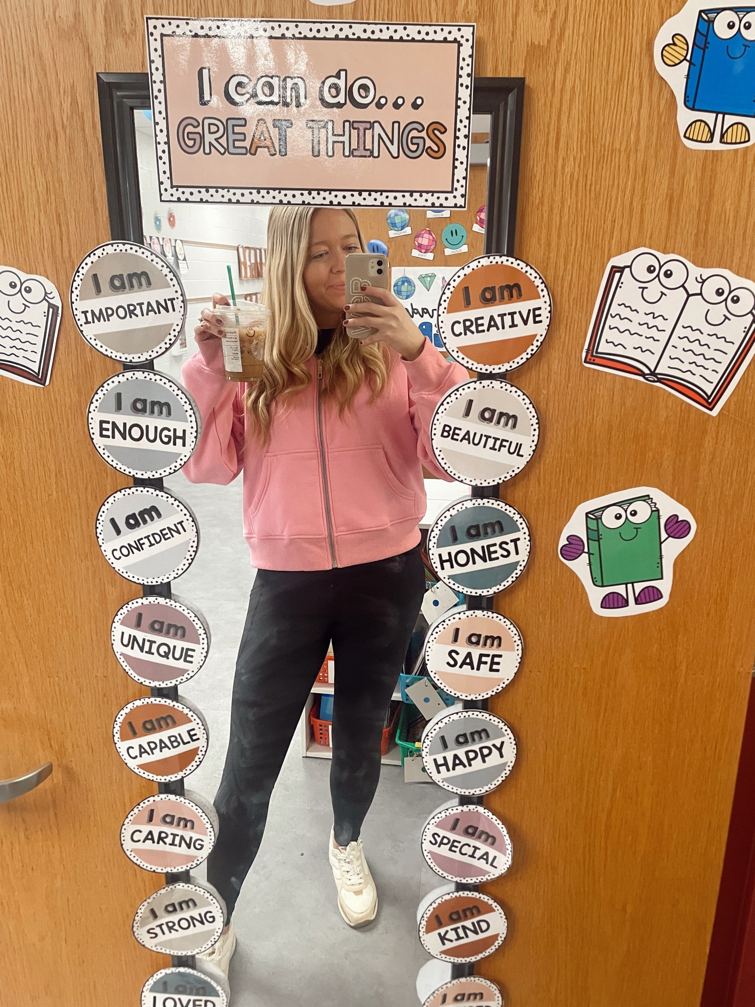 It’s a treat yourself kind of Friday 

Teacher ootd 
Teacher outfit
casual Friday 
Lululemon dupe 

#LTKFindsUnder50 #LTKSeasonal #LTKActive