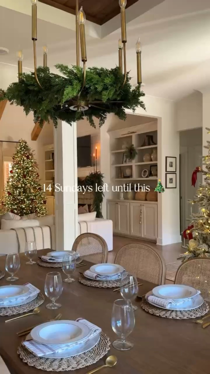 I’m soaking up fall, but I can’t help but let my mind wander to what comes next… follow along if you want classic Christmas decor inspiration! 🎄

#LTKHome #LTKSeasonal
