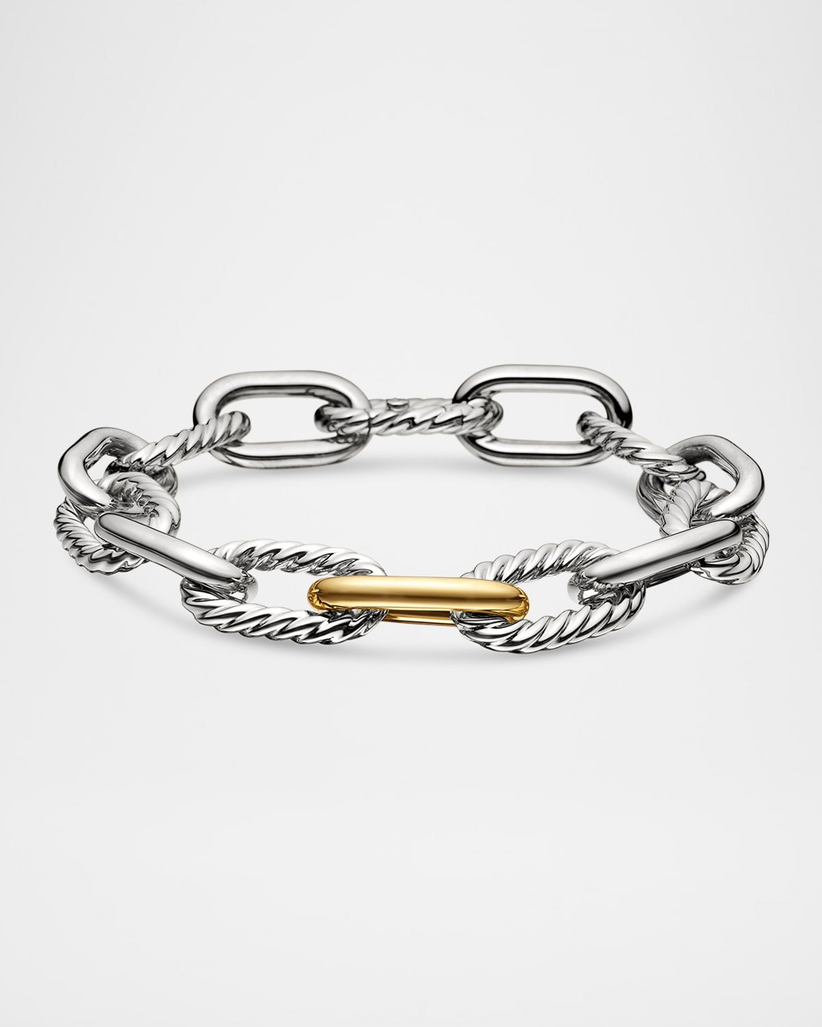 Madison 18k Woman's Medium Chain Link Bracelet, 11mm | Neiman Marcus