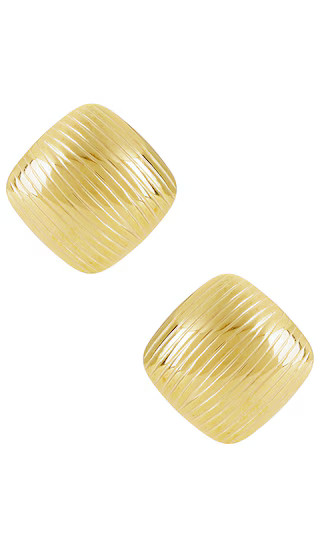 x Emma Rose Hailey Earrings in Gold | Revolve Clothing (Global)