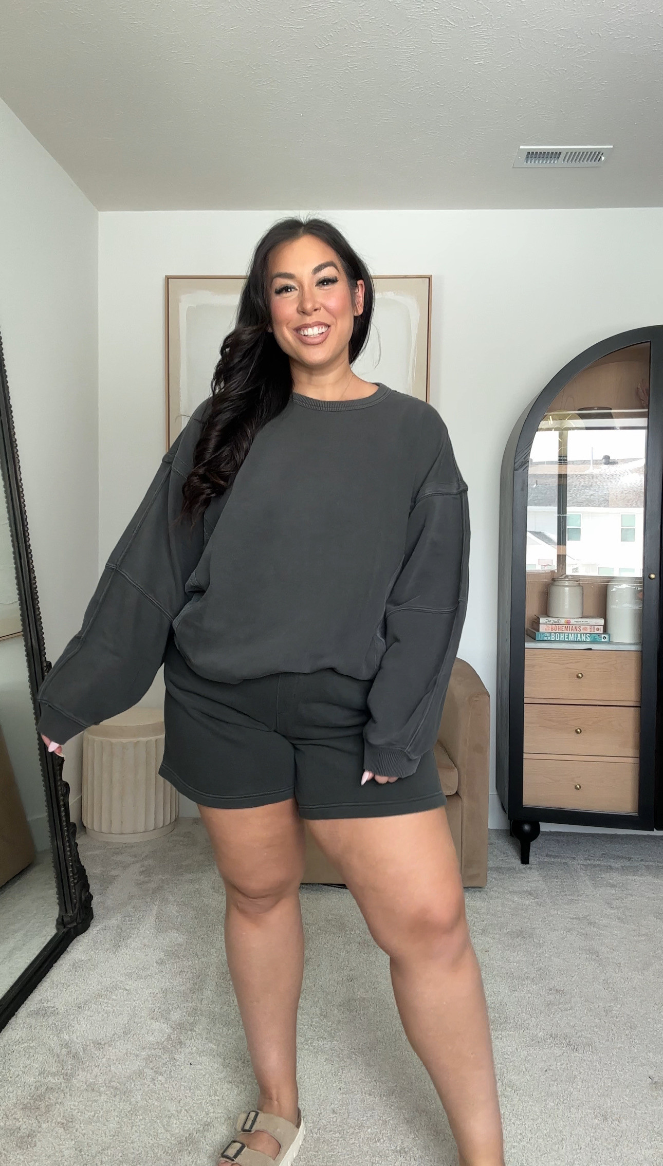 Midsize lounge spring outfit from Aerie, size large top and shorts!

-
-
-

Spring set, Spring fashion, Affordable fashion, Midsize fashion, Shorts set, Casual Spring outfit, Aerie outfit, Aerie top, Aerie set, Spring day outfit, Matching set, loungwear, cozy clothes, lounge set 

 #LTKSeasonal #LTKMidsize #LTKStyleTip