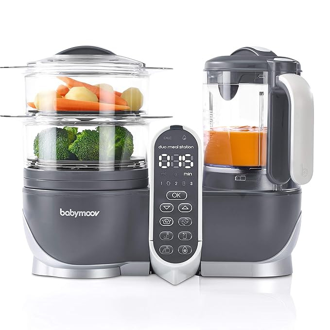Amazon.com : Duo Meal Station Food Maker 6 in 1 Food Processor with Steam Cooker, Multi-Speed Ble... | Amazon (US)