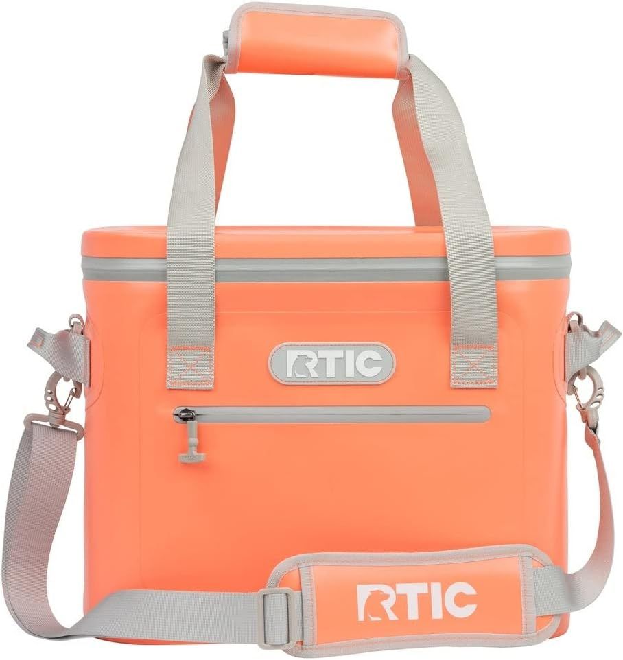 RTIC Soft Cooler Insulated Bag Insulated Bag, Leak, Proof, Zipper, Leak Proof Zipper, Portable Ic... | Amazon (US)