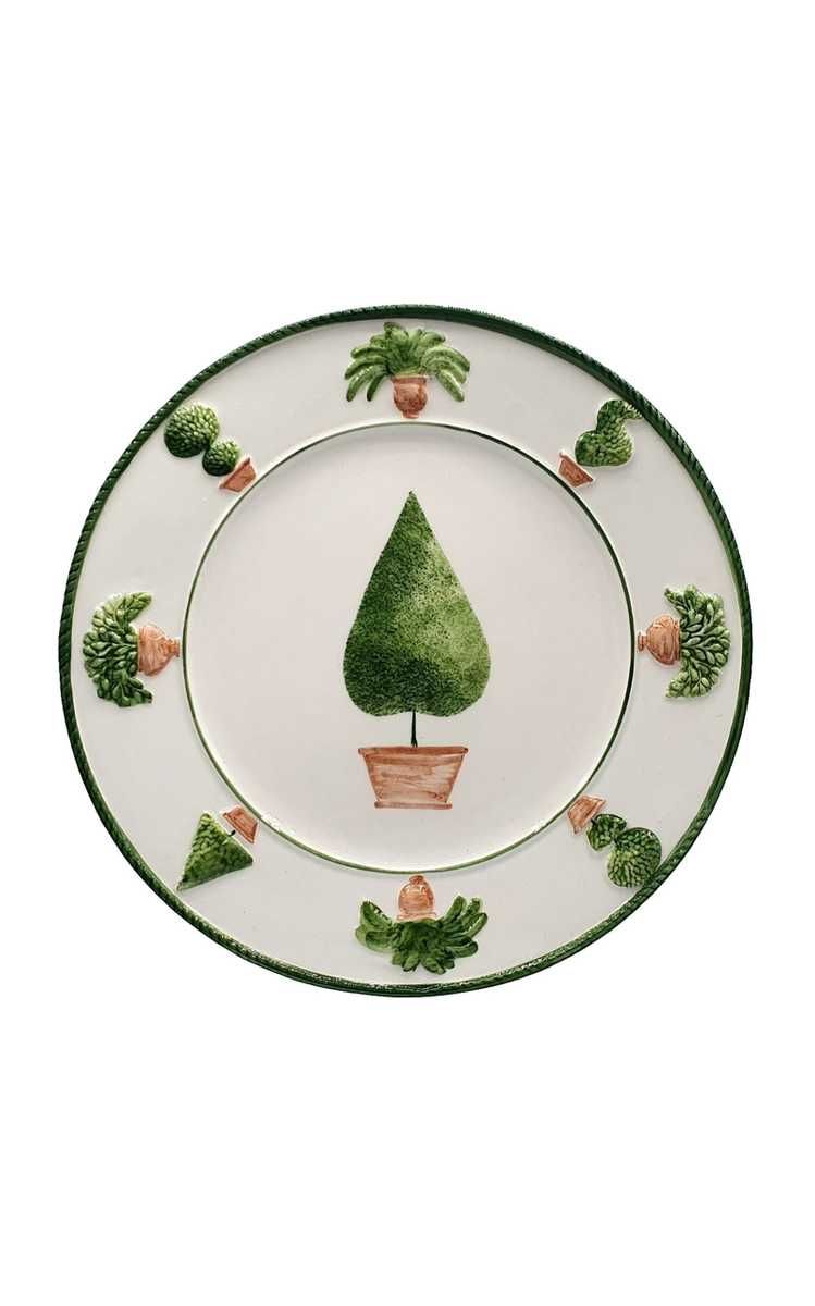 Gardens Hand Painted Dinner Ceramic Plates | Moda Operandi (Global)