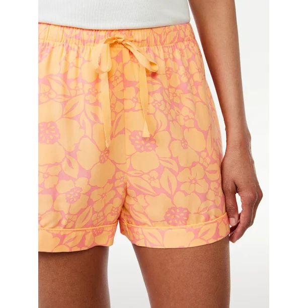 Joyspun Women's Twill Sleep Shorts, Sizes S to 3X | Walmart (US)