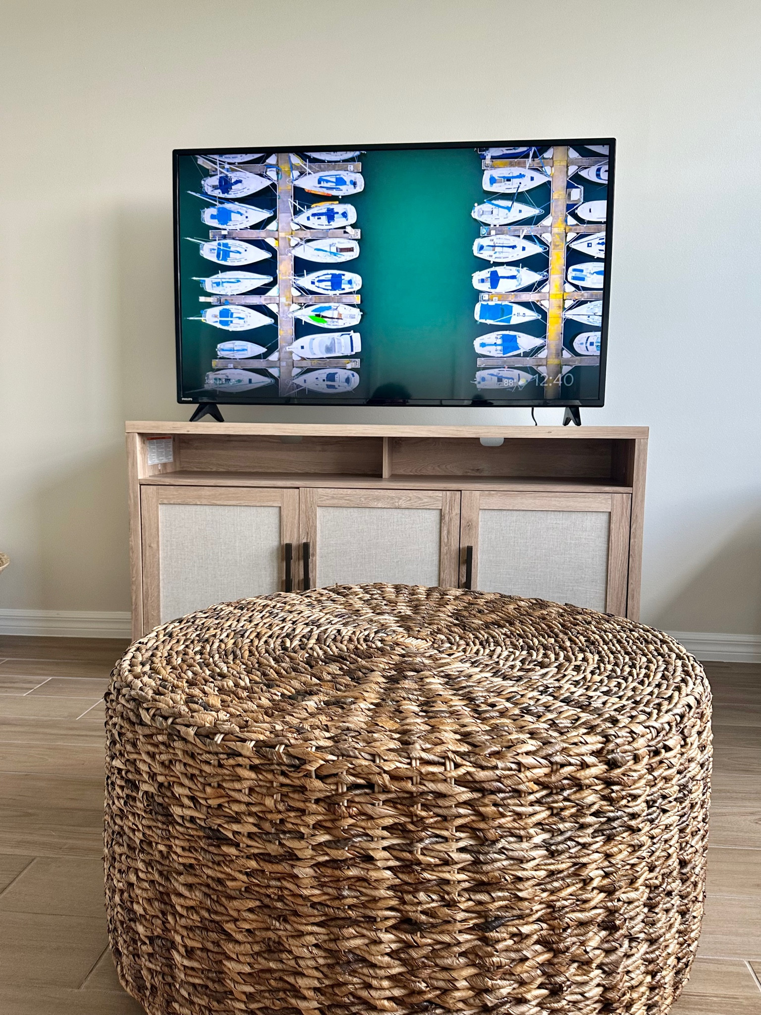 Woven Abaca Round Coffee Table curated on LTK