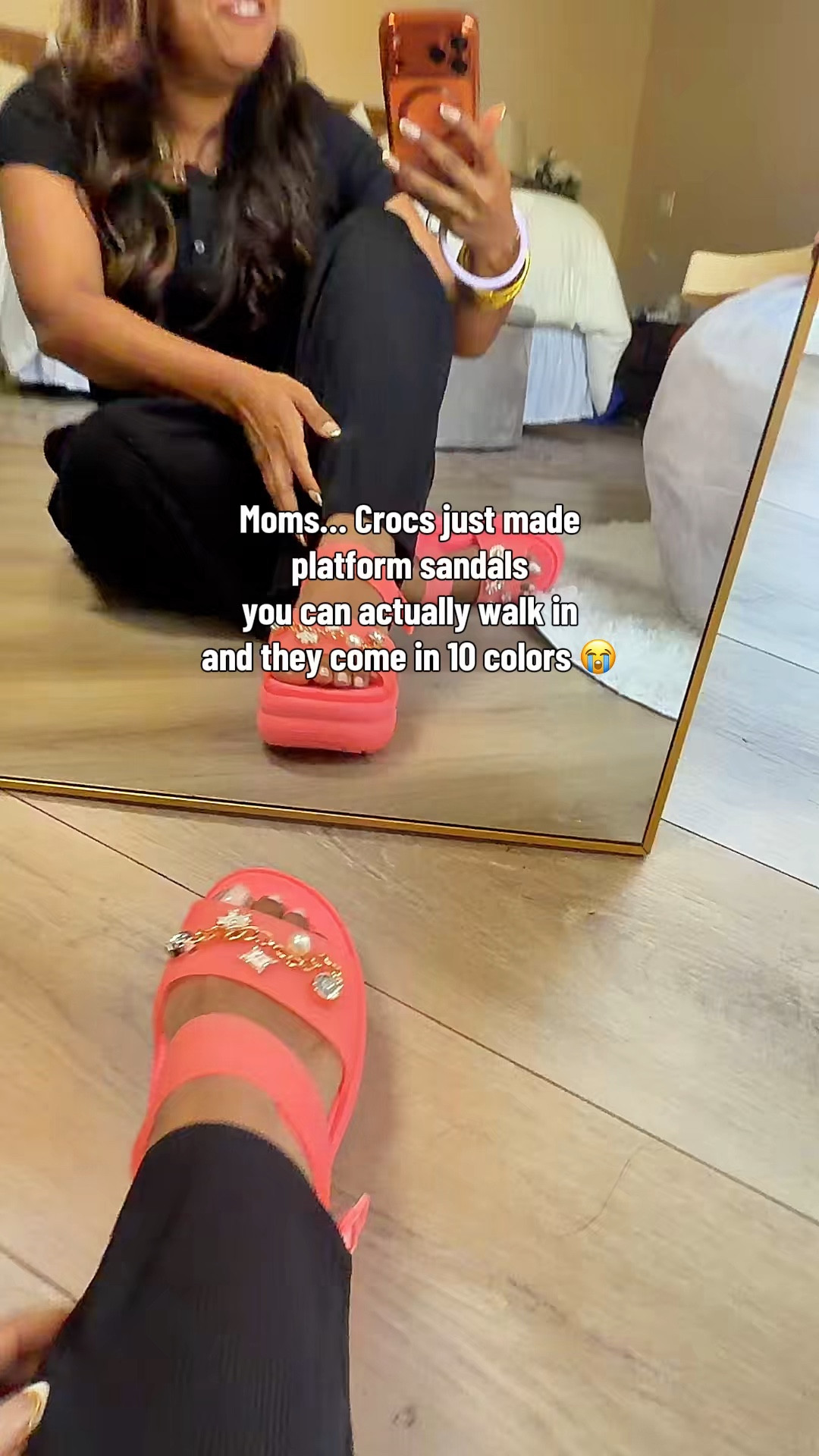As a short girl my favorite fun platform comfy sandals for the summer are definitely these crocs soho strap platforms 💕 

#LTKFestival #LTKootd #LTKMidsize