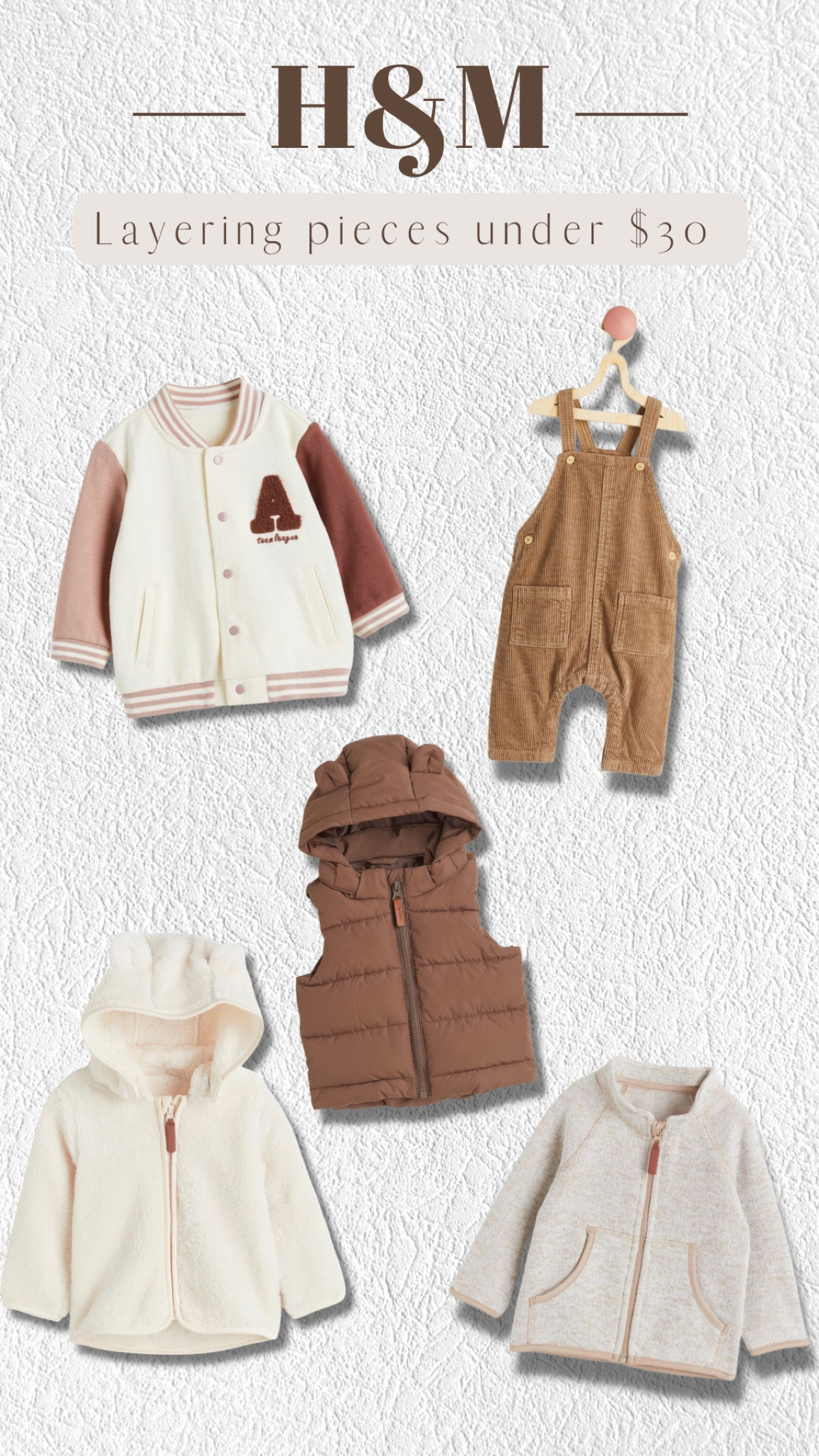 Fall baby layering pieces ✨

#LTKSeasonal #LTKunder50 #LTKbaby