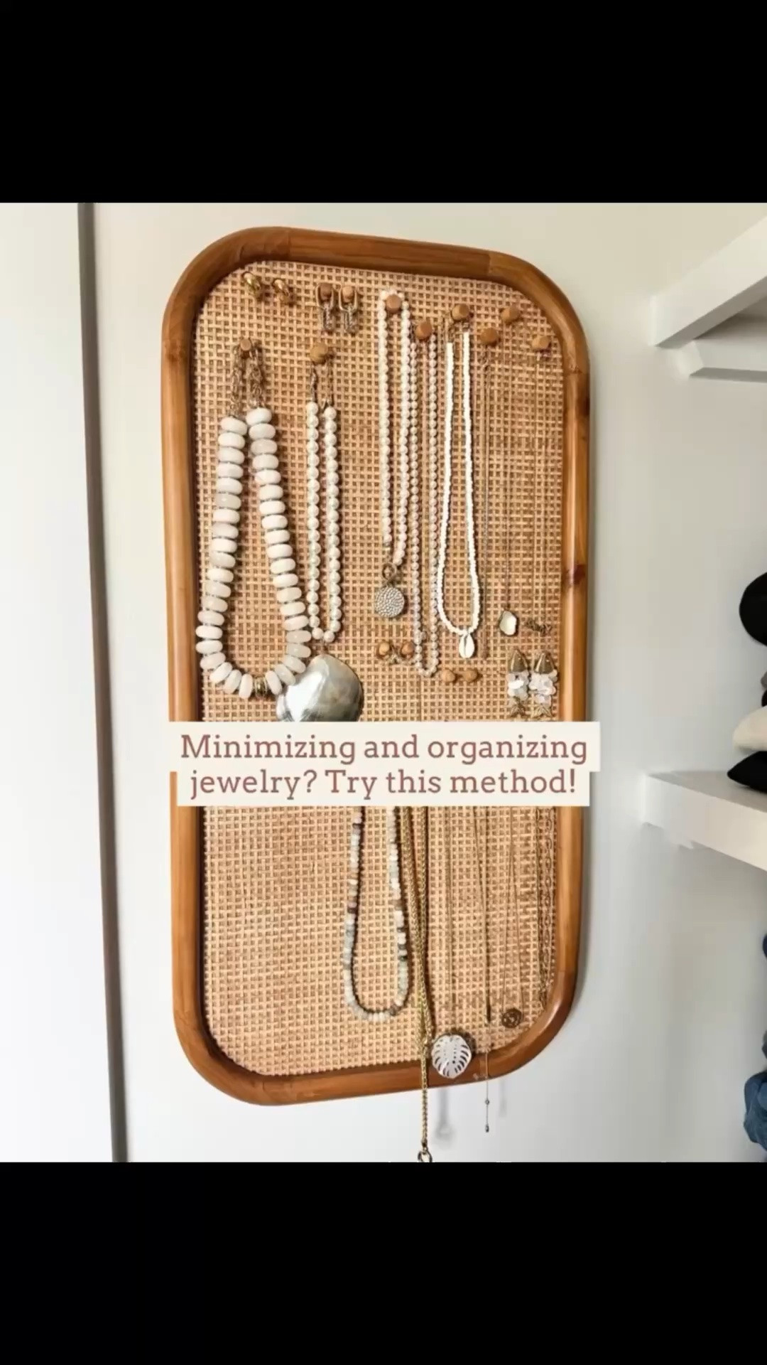 I love this jewelry organizer.  So unconventional but cute 🙌🏻🙌🏻

#LTKdayinmylife #LTKSeasonal #LTKBeauty