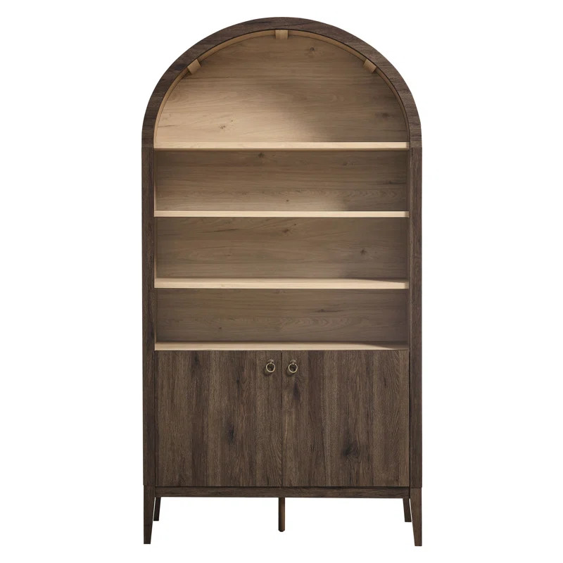 Modway Nolan 74" Tall Arched Storage Display Cabinet Bookshelf & Reviews | Wayfair | Wayfair North America