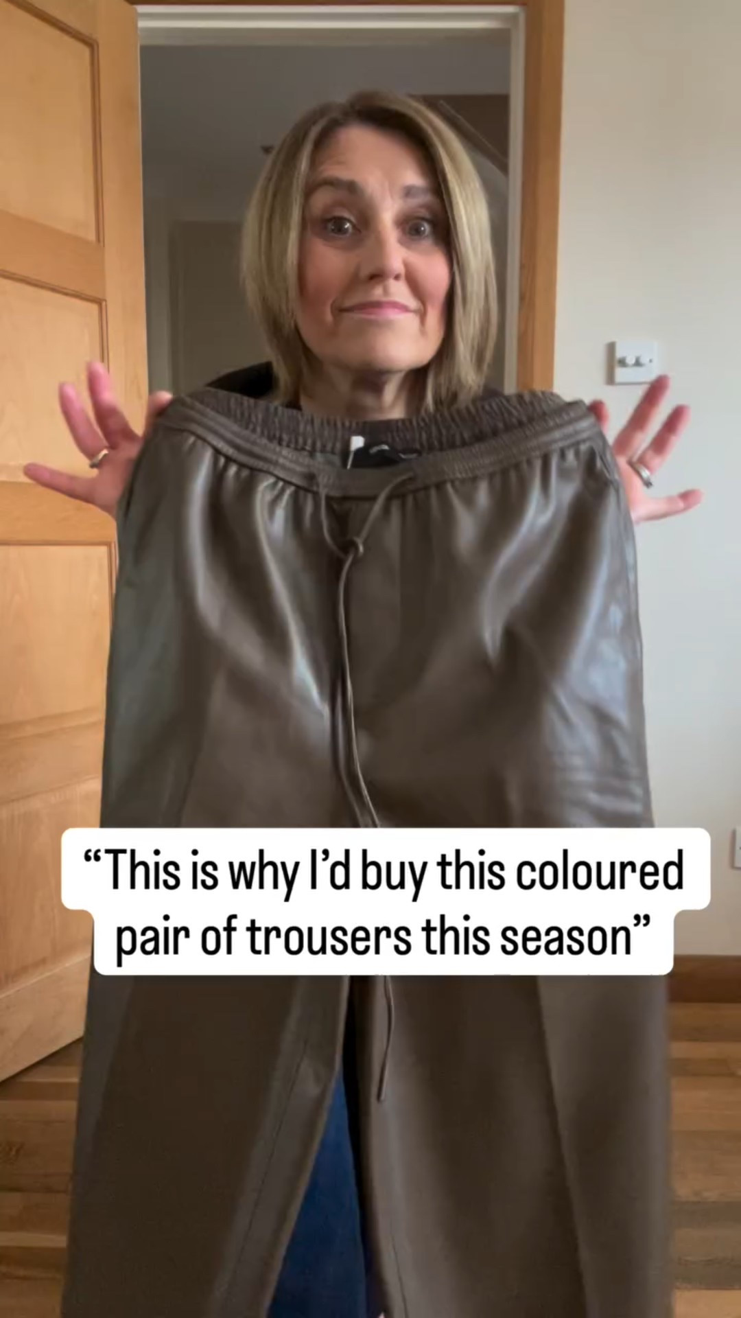 1 pair of trousers = 3 outfits but there could of been so many more. 

This medium brown pair of trousers will be a great asset to any wardrobe this season, it works well with other colours to create different outfit looks.

Dress them up or down, work or play, day or night

These outfits were created using items I already own in my wardrobe so I knew when I bought them that the number of outfits will be endless.

What’s your favourite outfit looks?