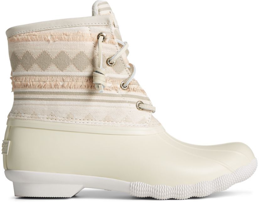 Women's Saltwater Textured Stripe Duck Boot | Sperry (US)