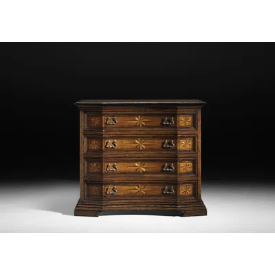 4 Drawer 55" W Solid Wood Dresser | Perigold