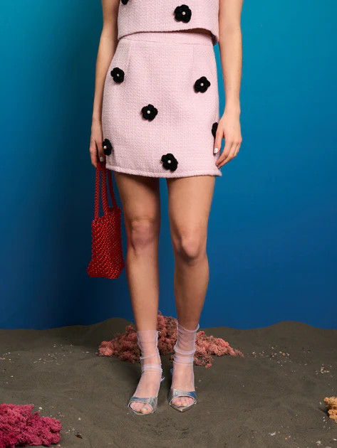 Coast Crochet Tweed Skirt | Sister Jane (UK)