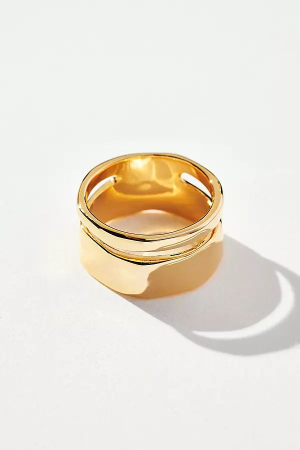 Split Ring By Anthropologie in Gold Size 6 | Anthropologie (US)