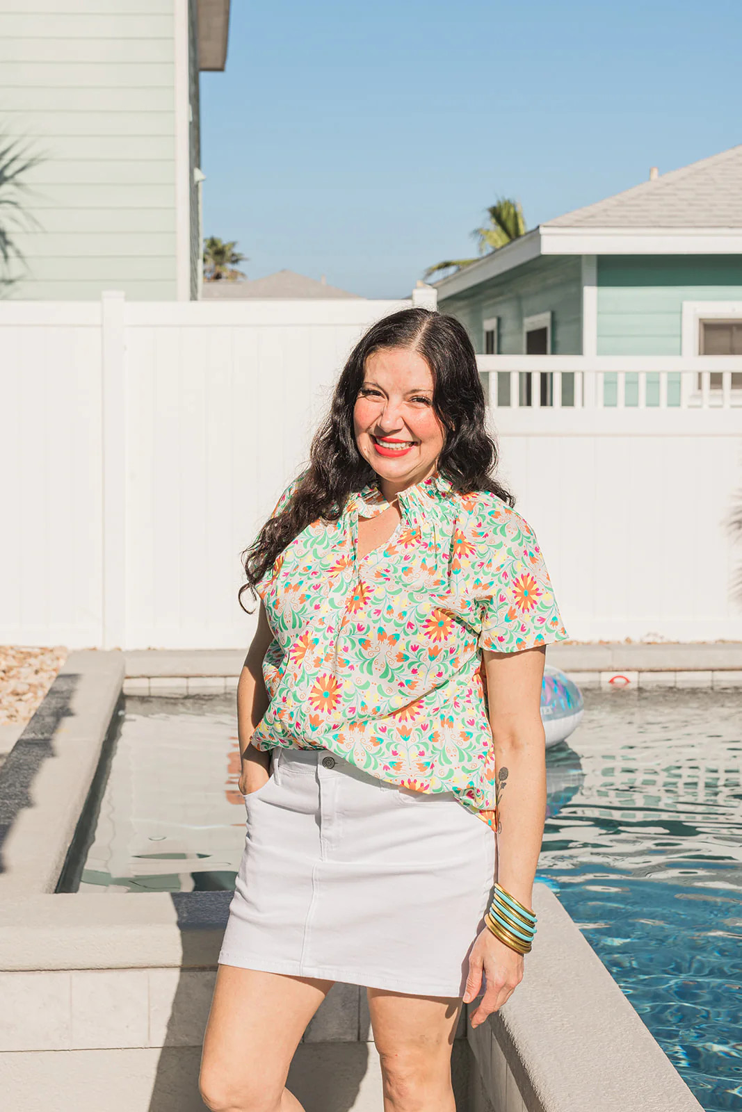 The Sarah Top-Sunburst | Layerz Clothing