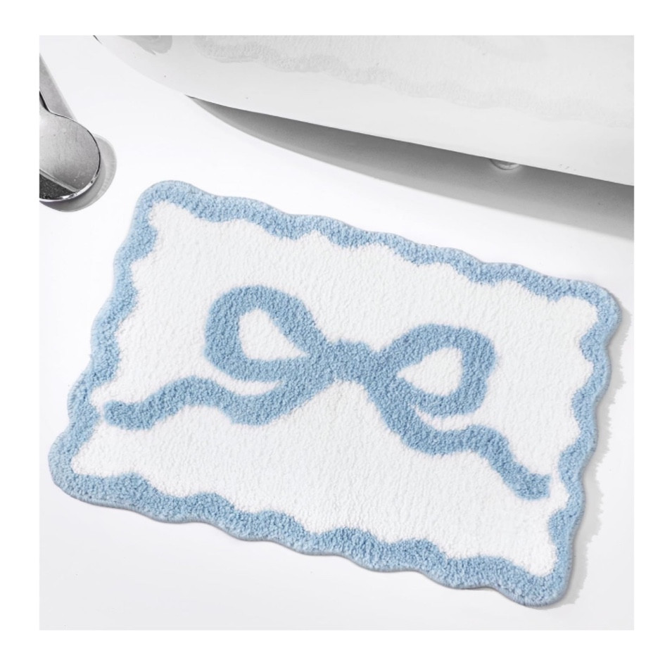 Girl bathroom | Grandmillennial | scallops