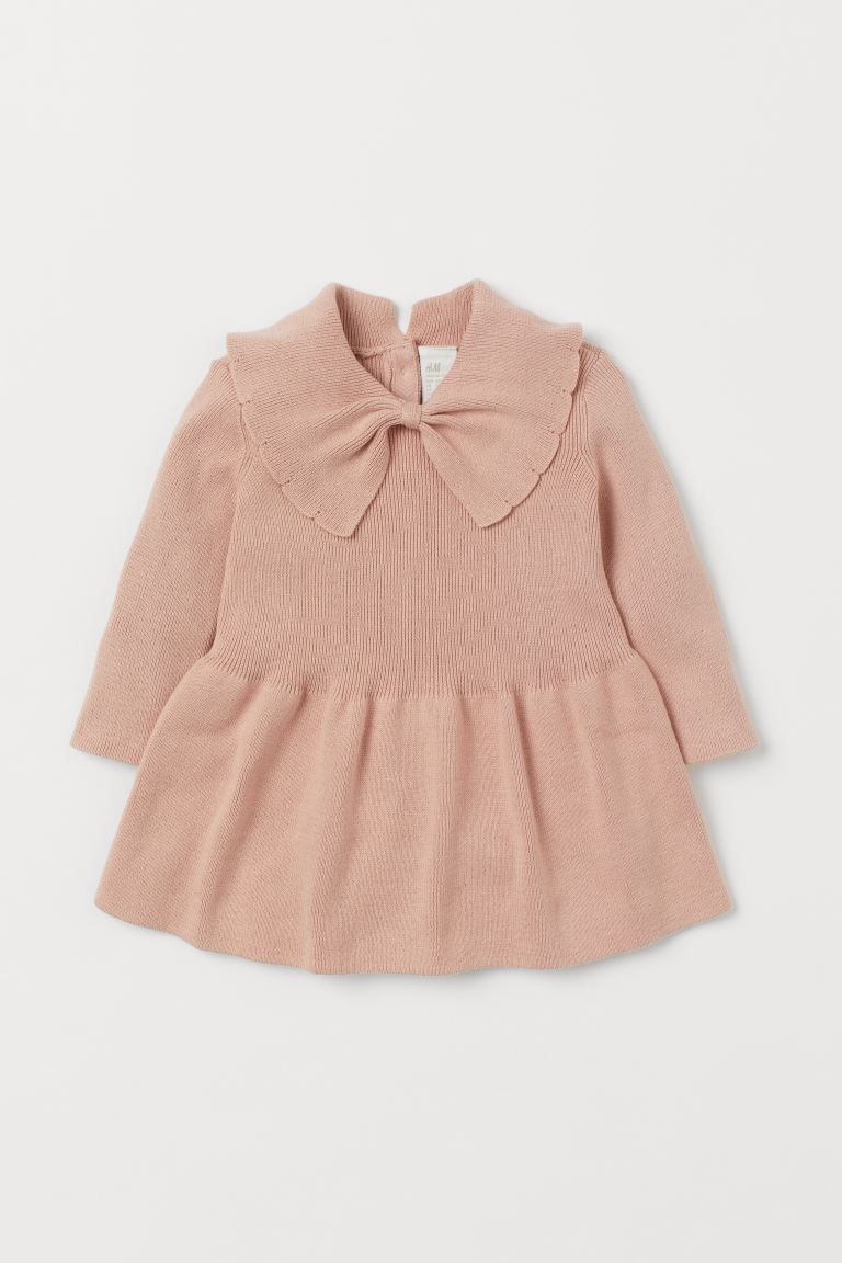 Knitted Collared Dress | H&M (US + CA)